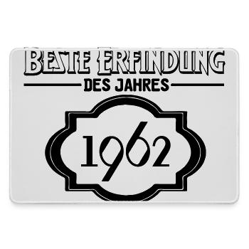 Beste Erfindung des Jahres 1962 Geschenk - Mousepad groß für Gamer - Grau - Vorne