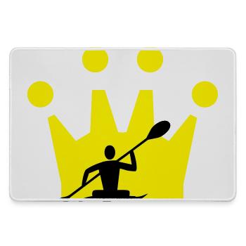 Canoe Crown - Large Gaming Mouse Mat - grey - Front