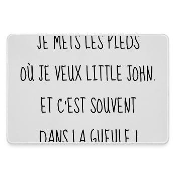 Cinéma / Citation / Série télé / Geek - Grand tapis de souris gamer - bruyère - Devant