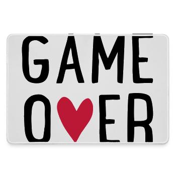 bachelor party - Large Gaming Mouse Mat - grey - Front