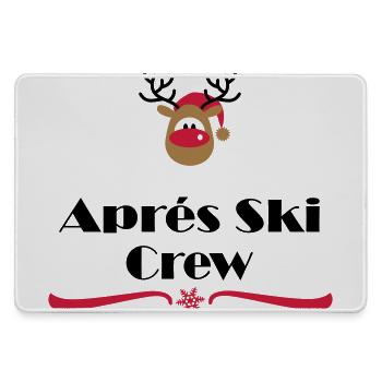 Après Ski - Large Gaming Mouse Mat - grey - Front