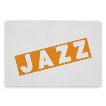 Addicted to Jazz - Large Gaming Mouse Mat - grey - Front