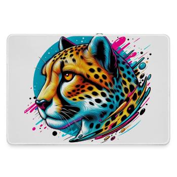 Cheetah - Large Gaming Mouse Mat - grey - Front