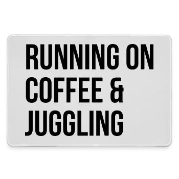 Juggling - Large Gaming Mouse Mat - grey - Front