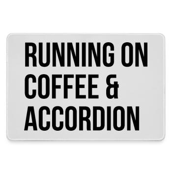 Accordion - Large Gaming Mouse Mat - grey - Front