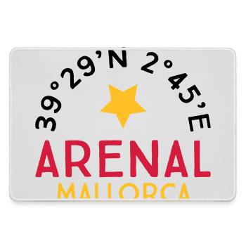 Arenal Mallorca - Grand tapis de souris gamer - bruyère - Devant