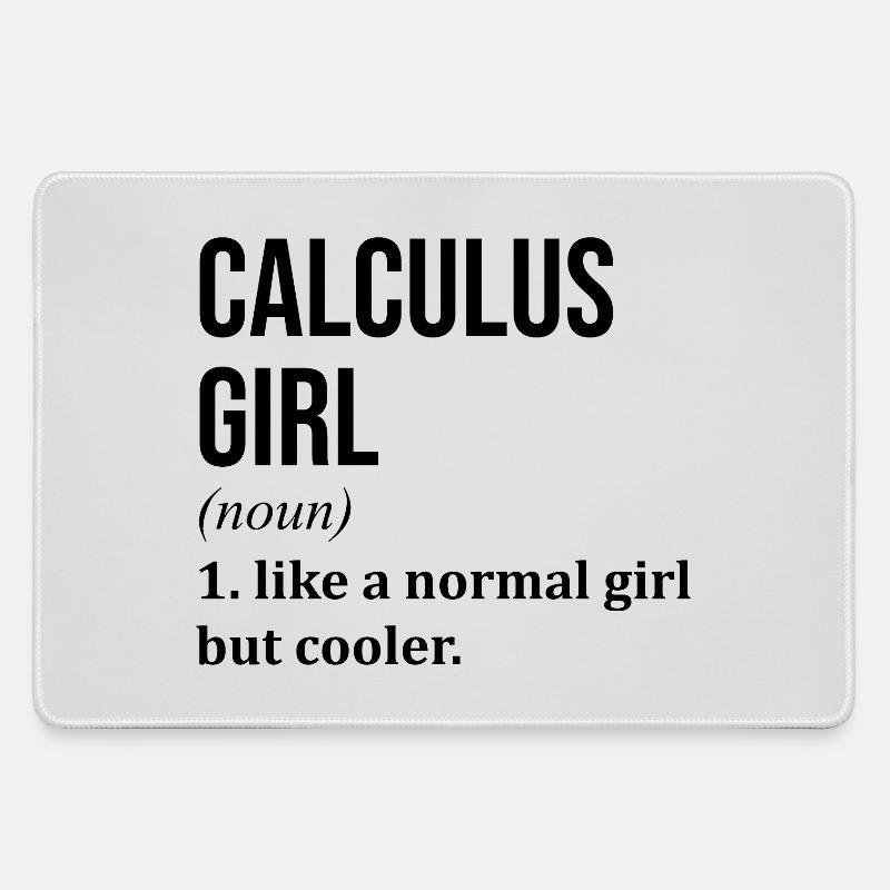 Calculus - Large Gaming Mouse Mat - grey