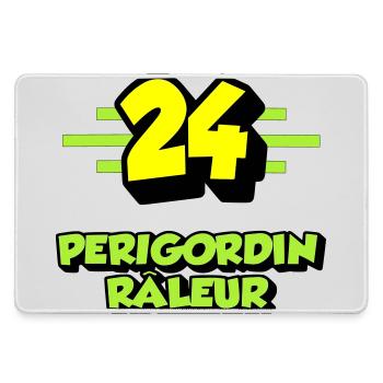 Klagendes Périgordin - Mousepad groß für Gamer - Grau - Vorne