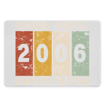 anniversaire 2006 - 20 ans - Grand tapis de souris gamer - bruyère - Devant