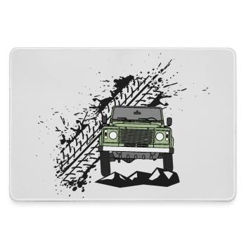 Defender Splash Front - Grand tapis de souris gamer - bruyère - Devant
