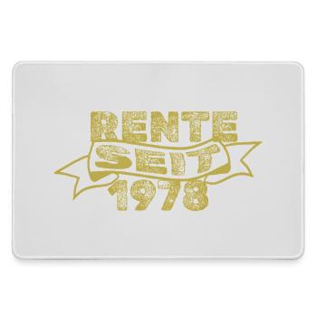 1978 - Mousepad groß für Gamer - Grau - Vorne