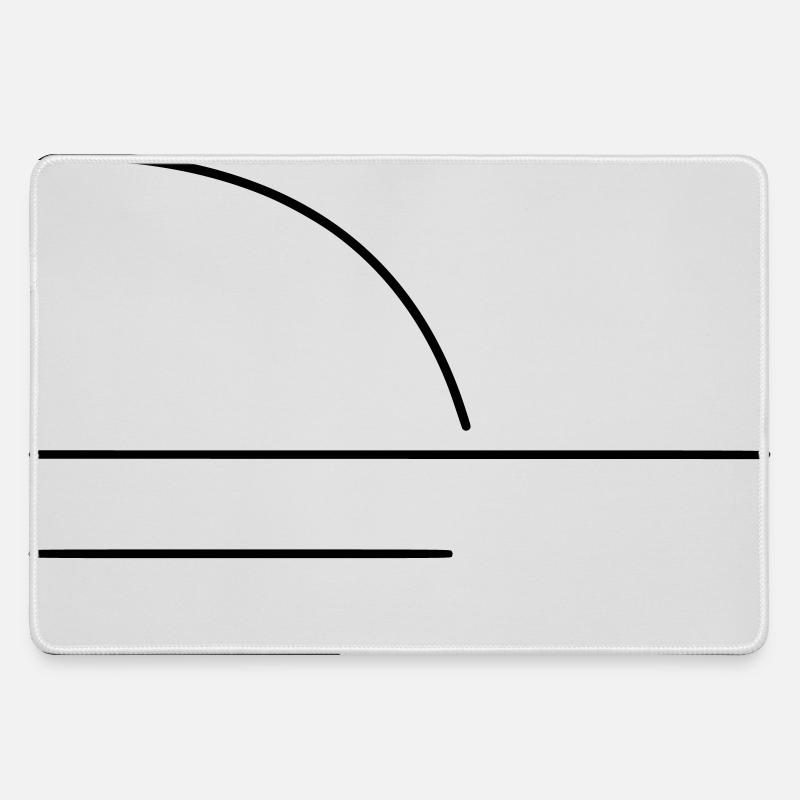 Sun - Large Gaming Mouse Mat - grey