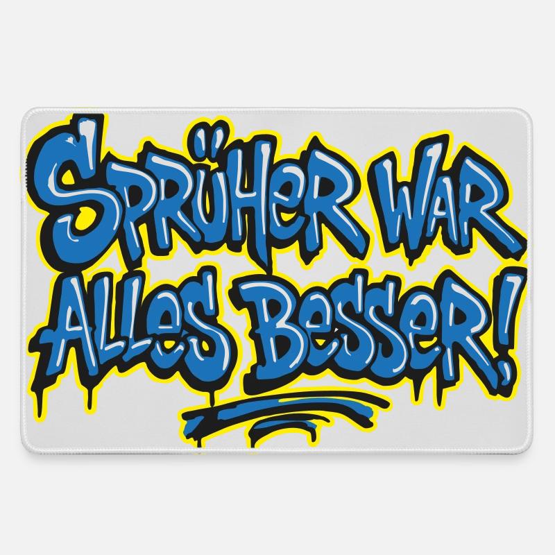 Sprayer was all better! 2 - Large Gaming Mouse Mat - grey