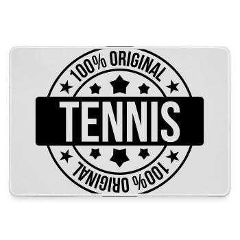 Tennis - Sport - Ball - Player - Game - Sportsman - Large Gaming Mouse Mat - grey - Front