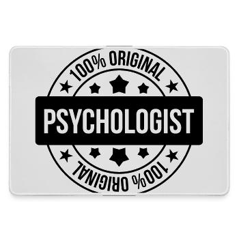 Psychologue / Psychiatre / Travail / Psychanalyste - Grand tapis de souris gamer - bruyère - Devant