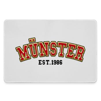 Münster Fondée en 1986 - Grand tapis de souris gamer - bruyère - Devant