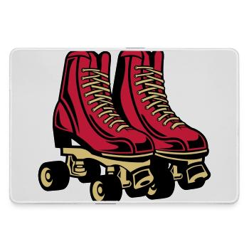 2541614 135123868 Roller Skate - Mousepad groß für Gamer - Grau - Vorne