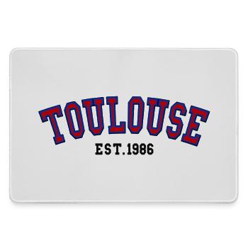 Toulouse fondée en 1986 - Grand tapis de souris gamer - bruyère - Devant