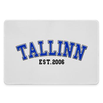 Tallinn gegründet 2006 - Mousepad groß für Gamer - Grau - Vorne