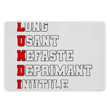 Monday - Large Gaming Mouse Mat - grey - Front