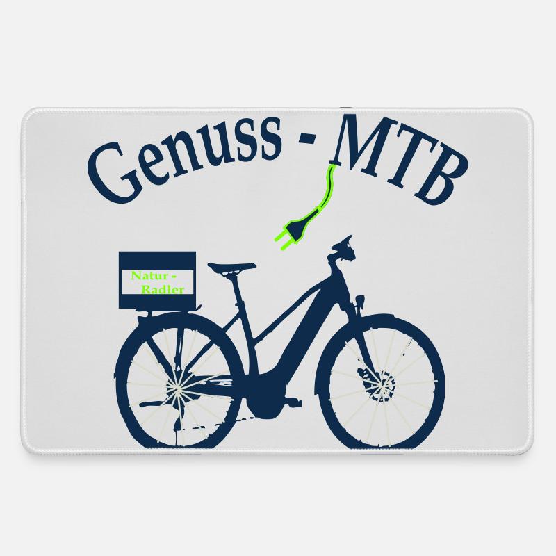 E-MTB Women - Large Gaming Mouse Mat - grey