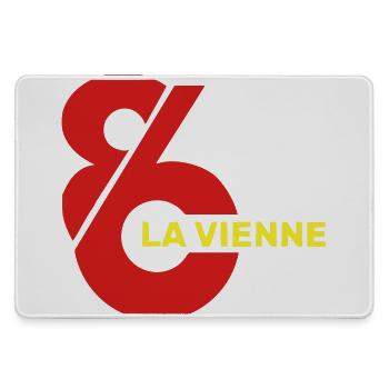 Vienne 86 Logo - Mousepad groß für Gamer - Grau - Vorne