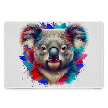Koala - Mousepad groß für Gamer - Grau - Vorne