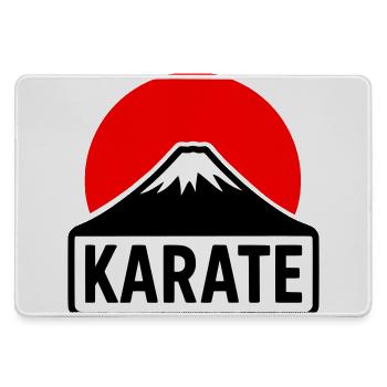 Fuji-San - Mousepad groß für Gamer - Grau - Vorne