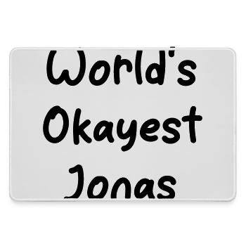 s_okayest_Jonas monde - Grand tapis de souris gamer - bruyère - Devant