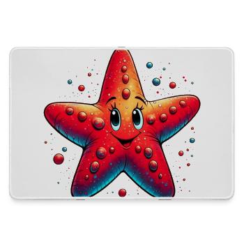 Étoile de mer - Grand tapis de souris gamer - bruyère - Devant