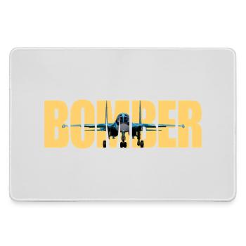 bombardier Su-34 - Grand tapis de souris gamer - bruyère - Devant