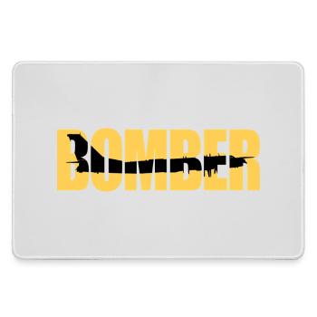 Bomber Tu-95 - Mousepad groß für Gamer - Grau - Vorne