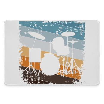 Drummers - Large Gaming Mouse Mat - grey - Front