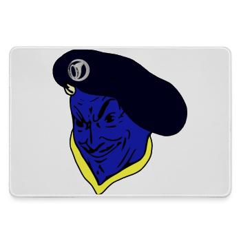 Chasseur Alpin-Diable Bleu-Armée Française - Grand tapis de souris gamer - bruyère - Devant