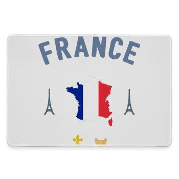 France - Large Gaming Mouse Mat - grey - Front
