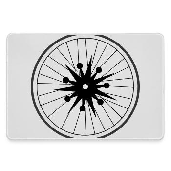 Big bang wheel by Cean - Large Gaming Mouse Mat - grey - Front