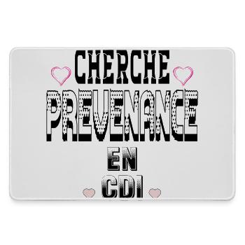 Cherche Prévenance en CDI - Grand tapis de souris gamer - bruyère - Devant