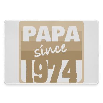 Father 1974 - Large Gaming Mouse Mat - grey - Front