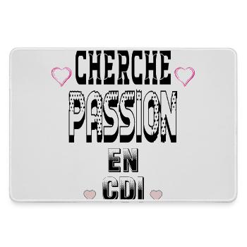 Cherche Passion en CDI - Grand tapis de souris gamer - bruyère - Devant