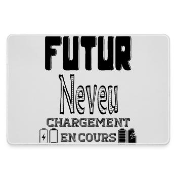 Futur Neveu Chargement En Cours - Grand tapis de souris gamer - bruyère - Devant