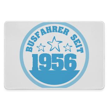 Trucks 1956 - Large Gaming Mouse Mat - grey - Front