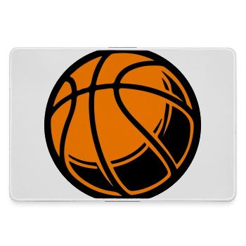 Basketball Ball - Large Gaming Mouse Mat - grey - Front
