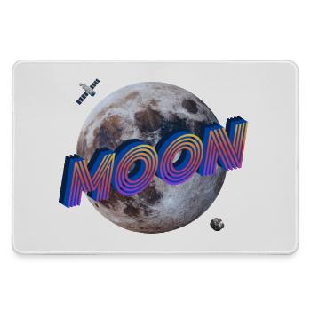 Moon - Outer Space Series - Large Gaming Mouse Mat - grey - Front