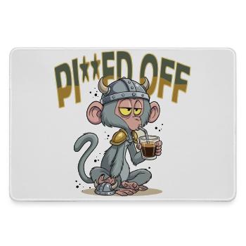 Monkey_1 - Mousepad groß für Gamer - Grau - Vorne