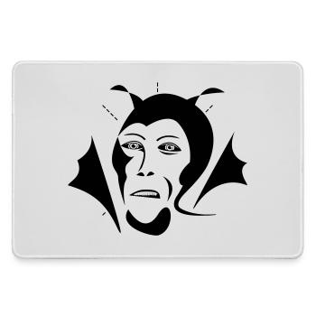 Devil / Teufel - Large Gaming Mouse Mat - grey - Front
