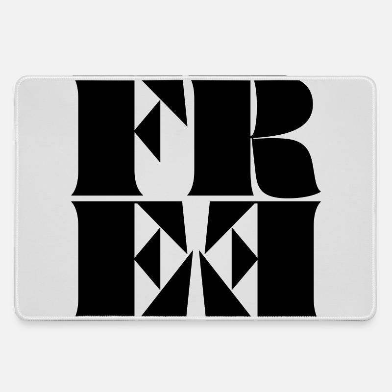 Free - Large Gaming Mouse Mat - grey