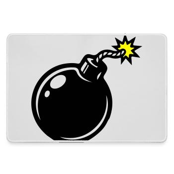Bomb Comic - Grand tapis de souris gamer - bruyère - Devant