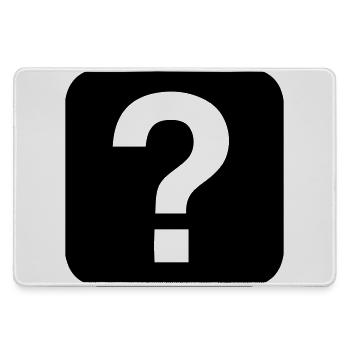 Hilfe - Help - Mousepad groß für Gamer - Grau - Vorne