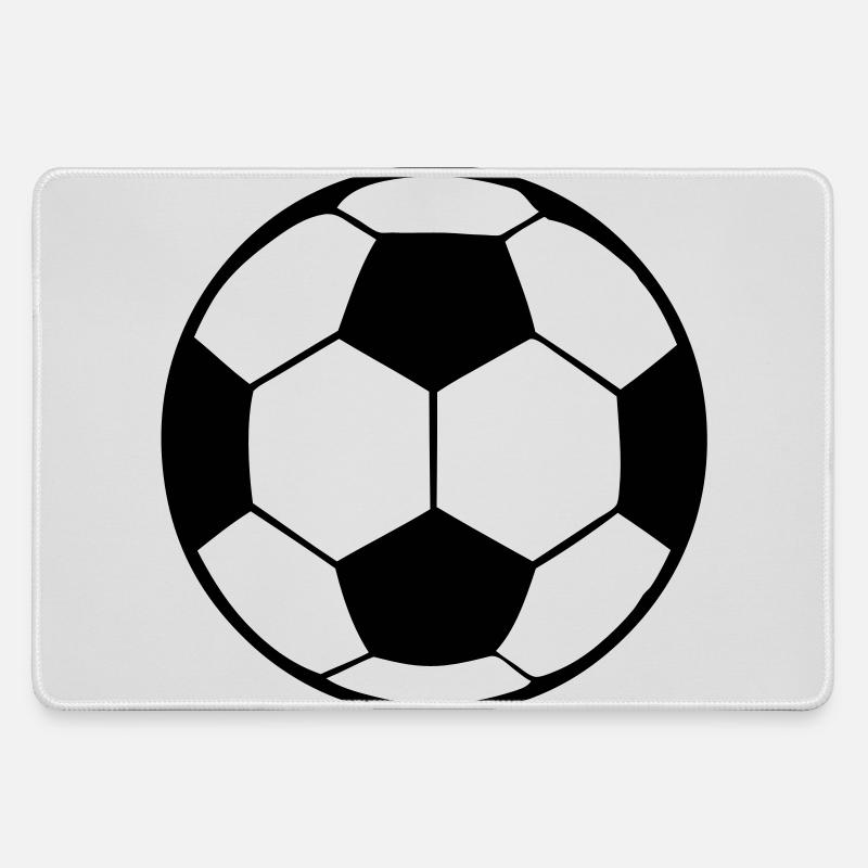 fussball - Large Gaming Mouse Mat - grey