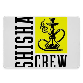 Shisha Crew - Large Gaming Mouse Mat - grey - Front